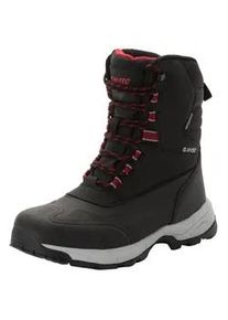 Winterstiefel HI-TEC "Cairngorm 200 WP", Herren, Gr. 43, schwarz (schwarz, rot), Synthetik, mehrfarbig, Schuhe Winterstiefel, Snowboots, Winterboots, Winterschuhe, mit 200g Thinsulate Isolierung