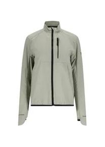 Sweatjacke Endurance "Nimbos", Herren, Gr. 48, grau (hellgrau), 100% Polyamid, unifarben, normal, hoch geschlossener Ausschnitt, Sweatjacken Sweatjacke, in leichter Konstruktion f&uuml;r Fahrrad und MTB