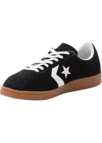 Sneaker Converse "CLASSIC TRAINER SUEDE", Damen, Gr. 42,5, schwarz-wei&szlig; (schwarz, wei&szlig;, gum), Leder, Schuhe Sneaker