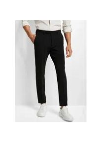 Anzughose Cinque "CIMONOPOLI", Herren, Gr. 106, S-Gr, schwarz, Web, Obermaterial: 48% Polyamid, 42% Viskose, 10% Elasthan, unifarben, schmal lang, Hosen Anzughose, mit Paspeltaschen hinten