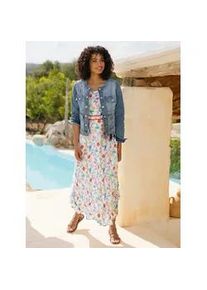 Jeansblazer Heine "Jeans-Jacke", Herren, Gr. 34, blau, bleached, 98% Baumwolle, 2% Elasthan, Blazer