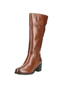 Stiefel Caprice "Caprice Stiefel Nappaleder", Damen, Gr. 38, braun (cognac), Nappaleder, Schuhe Stiefel