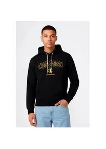 Kapuzensweatshirt Champion "Graphic Terry Hoodie", Herren, Gr. S, nbk, Obermaterial: 55% Baumwolle, 45% Polyester, normal, Rundhals, Sweatshirts, sportlicher Stil, f&uuml;r Erwachsene, Rundhalsausschnitt