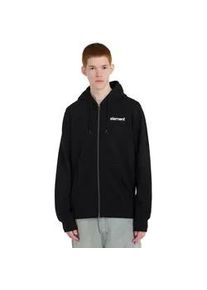 Hoodie Element "Future Nature", Herren, Gr. XL, flint schwarz, Obermaterial: 70% Walkfrottier, 30% Walkfrottier;, Sweatshirts Hoodie