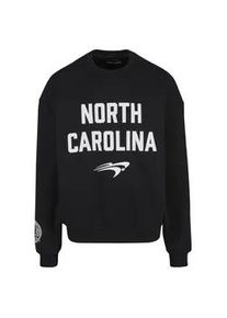 Sweater "Upscale by Mister Tee", Herren, Gr. XL, schwarz, 100% Baumwolle, UPSCALE BY MISTER TEE, bedruckt, Rundhals, Sweatshirts Sweater