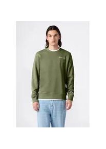 Sweatshirt Champion "ICONS CONTRAST Terry Crewneck Sweatshirt", Herren, Gr. XXL, olvn, Obermaterial: 70% Baumwolle, 30% Polyester, normal, Rundhals, Sweatshirts Sweatshirt, sportlicher Stil, aus Baumwolle und Polyester