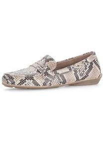 Mokassin Gabor "Mokassin", Damen, Gr. 41, beige, Schuhe Mokassin