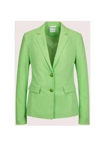 Madeleine Mode Jackenblazer MADELEINE "Blazer Einreihiger Blazer in Struktur-Qualit&auml;t", Damen, Gr. 40, gr&uuml;n (kiwi), Obermaterial: 51% Baumwolle CO. 44% Polyester PES. 5% Elasthan EL., Blazer