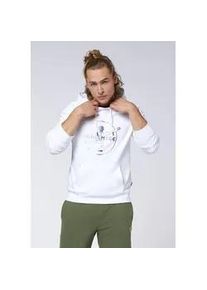 Kapuzensweatshirt Chiemsee, Herren, Gr. 3XL (64/66), hellwei&szlig;, 88% Baumwolle, 12% Polyester, Sweatshirts