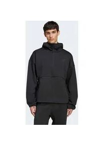Kapuzensweatshirt Adidas SPORTSWEAR "M CT SS HZ", Herren, Gr. L, schwarz, Obermaterial: 100% Polyester, angesetztes B&uuml;ndchen, Sweatshirts