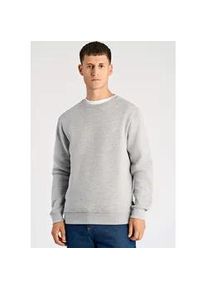 Sweatshirt Junk De Luxe "Sweatshirt Relaxed Fit", Herren, Gr. S, grau mel, Obermaterial: 60% Baumwolle, 40% Polyester, l&auml;ssig geschnitten, Sweatshirts Sweatshirt