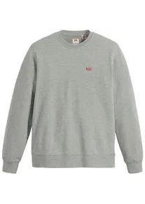 Levi's Sweatshirt LEVI'S "Sweatshirt The Original Housemark Crew 1er Pack", Herren, Gr. S, grau, Obermaterial: 100% Baumwolle CO., Sweatshirts Sweatshirt