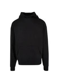 Kapuzensweatshirt Urban Classics "Urban Classics Herren High Neck Hoody", Herren, Gr. S, schwarz, 80% Baumwolle, 20% Polyester, unifarben, Sweatshirts