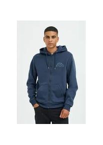 Troyer Blend "BHSweatshirt", Herren, Gr. S, marineblaus, Sweatware, 55% Polyester, 45% Baumwolle, unifarben, Basic, regular fit normal, ohne Ausschnitt, eingesetzt, Pullover Troyer, Gem&uuml;tliche Sweatjacke mit Kapuze