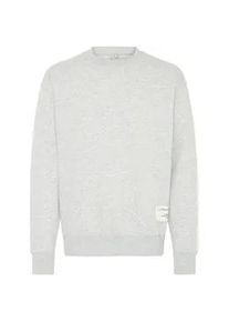 Longpullover 11 Project "Sweatshirt PRAndreas", Herren, Gr. S, grau (light grau melange), Obermaterial: 60% Baumwolle CO. 40% Polyester PES., Sweatshirts Longpullover