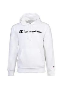 Sweatshirt Champion "Sweatshirt Hooded Sweatshirt Heavy Soft", Herren, Gr. L, wei&szlig;, Obermaterial: 55% Baumwolle CO. 45% Polyester PES., Sweatshirts Sweatshirt