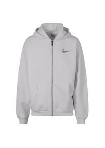 Sweatjacke Karl Kani "Karl Kani Herren", Herren, Gr. M, wei&szlig;, 80% Baumwolle, 20% Polyester, unifarben, Sweatjacken Sweatjacke