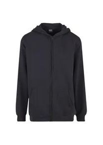 Kapuzenpullover Urban Classics "Urban Classics Basic Essential Zip Hoody", Herren, Gr. 3XL, navy, 65% Baumwolle, 35% Polyester, unifarben, normal, ohne Ausschnitt, Pullover Kapuzenpullover