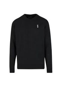 Mister Tee Rundhalspullover MISTERTEE "MisterTee King Sign EMB Light Crew Sweatshirt", Herren, Gr. XXL, schwarz, 100% Baumwolle, mehrfarbig, normal, Rundhals, Pullover Rundhalspullover