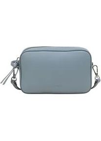 Marc O'Polo Umh&auml;ngetasche MARC O'POLO "im Camera-Bag-Stil", Damen, Gr. B/H/T: 18cm x 10cm x 5cm, slate blau, Leder, unifarben, Taschen Umh&auml;ngetasche