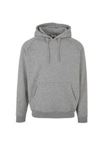 Rundhalspullover Urban Classics "Urban Classics Herren Blank Hoody", Herren, Gr. XL, grau, 65% Baumwolle, 35% Polyester, unifarben, loose fit, ohne Ausschnitt, Pullover Rundhalspullover