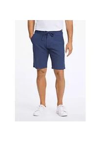 Shorts LINDBERGH "Leinenshorts Relaxed Fit", Herren, Gr. L, dk blau, Obermaterial: 55% Leinen, 45% Baumwolle, unifarben, relaxed fit, Hosen Shorts