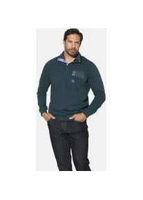 Sweatshirt Jan Vanderstorm "Sweatshirt MAGNUSDAL", Herren, Gr. XL, blau (petrol), Obermaterial: 100% Baumwolle CO., Sweatshirts Sweatshirt