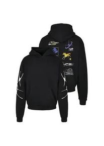 Kapuzenpullover "Upscale by Mister Tee Herren", Herren, Gr. M, schwarz, 100% Baumwolle, UPSCALE BY MISTER TEE, unifarben, oversize, Pullover Kapuzenpullover