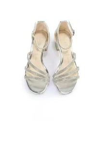 High-Heel-Pumps Buffalo "Buffalo Lilly Glam - Vegan Nappa", Damen, Gr. 36, silber, Polyurethan, unifarben, Schuhe