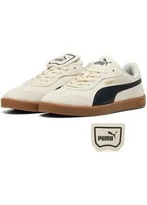 Sneaker Puma "CLUB AZURA SD", Damen, Gr. 36, alpine snow, Puma schwarz, Leder, unifarben, Schuhe Sneaker