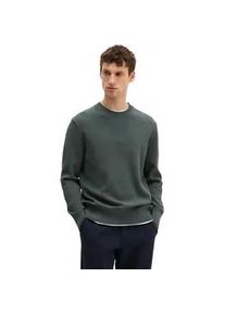 Marc O'Polo Rundhalspullover MARC O'POLO "aus reiner Bio-Baumwolle", Herren, Gr. XXL, skipping stone, Obermaterial: 100% Baumwolle, unifarben, Rundhals, Pullover Rundhalspullover