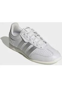 Sneaker Adidas SPORTSWEAR "BARREDA LO", Damen, Gr. 38, crystal wei&szlig;, silber metallic, sanftes wei&szlig;, Synthetik, Schuhe Sneaker