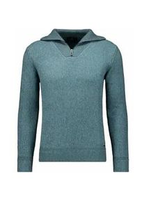 Rundhalspullover Ragman, Herren, Gr. 52, gr&uuml;n (dunkelgr&uuml;n, 357), 95% Baumwolle 5% Kaschmir, Pullover Rundhalspullover