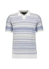 Rundhalspullover Ragman, Herren, Gr. 56, blau gemustert, 980, 100% Baumwolle, Pullover Rundhalspullover