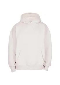 Kapuzenpullover DROPSIZE "Dropsize SPLIT FROTTEE EMBO HOODIE", Herren, Gr. L, clear grau, 70% Baumwolle, 30% Polyester, mehrfarbig, oversize, ohne Ausschnitt, Pullover Kapuzenpullover