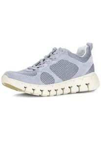 Sneaker Gabor "Sneaker low", Damen, Gr. 37,5, blau, Schuhe Sneaker