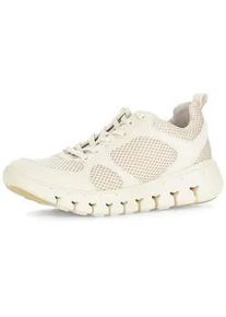 Sneaker Gabor "Sneaker low", Damen, Gr. 38, gelb, Schuhe Sneaker