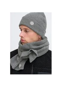 Beanie Blend "BHScean Pack", Herren, Gr. onesize, zink mix, Feinstrick, 100% Polyacryl, unifarben, M&uuml;tzen Beanie, Stylisches Set aus M&uuml;tze und Schal