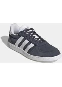 Sneaker Adidas SPORTSWEAR "BREAKNET SLEEK", Damen, Gr. 37, shadow navy, ftwr wei&szlig;, core schwarz, Leder, Synthetik, Schuhe Sneaker