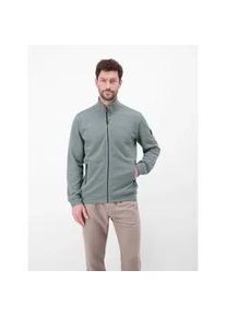 Sweatjacke Lerros, Herren, Gr. 3XL, storm grau, Web, Obermaterial: 90% Baumwolle, 10% Polyester, unifarben, normal h&uuml;ftbedeckend, Rundhals, B&uuml;ndchen, Sweatjacken Sweatjacke, mit Stehkragen