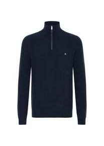 Troyer Kronstadt "Troyer KSDoors half Zip", Herren, Gr. M, blau (sky captain), Obermaterial: 70% Wolle mw. 30% Polyamid PA., Pullover Troyer