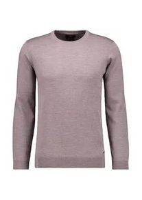 Rundhalspullover Ragman, Herren, Gr. 52, macchiato, 100% Wolle, Rundhals, Pullover Rundhalspullover
