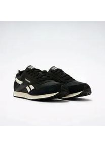 Sneaker Reebok CLASSIC "Reebok GLIDE LOW", Damen, Gr. 38, washed schwarz, schwarz, vintage chalk, Leder, Synthetik, Textil, Schuhe Sneaker