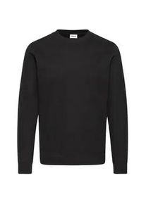 !Solid Longpullover SOLID "Sweater SDSIMSA", Herren, Gr. XXL, schwarz (true schwarz), Obermaterial: 65% Polyester PES. 35% Baumwolle CO., Pullover Longpullover