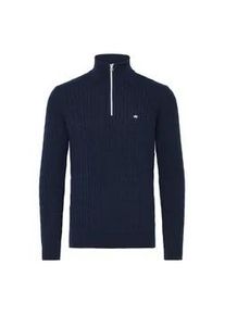 Troyer Kronstadt "Troyer KSCall half zip", Herren, Gr. 3XL, blau (sky captain), Obermaterial: 100% Baumwolle CO., Pullover Troyer