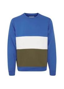 Longpullover Blend "Sweatshirtpullover BHSweatshirt", Herren, Gr. M, blau (nautical blau), Obermaterial: 50% Baumwolle CO. 50% Polyester PES., Sweatshirts Longpullover