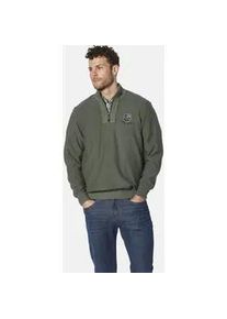 Troyer Babista "Pullover LICARONI", Herren, Gr. S, gr&uuml;n (dunkelgr&uuml;n), Obermaterial: 100% Baumwolle CO., Pullover Troyer