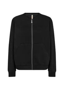 Cardigan soyaconcept "Soya Concept Cardigan SC-ANGELIN", Damen, Gr. S, 9999 schwarz, Obermaterial: 60% Baumwolle, 40% Polyester, Strickjacken