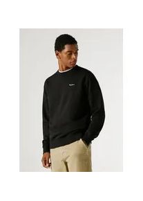 Sweatshirt Pepe Jeans "GRIFFIN CREW", Herren, Gr. S, schwarz, Sweatware, Obermaterial: 70% Baumwolle, 30% Polyester, unifarben, normal, Rundhals, Rippb&uuml;ndchen, Sweatshirts Sweatshirt, mit Rundhals, Rippb&uuml;ndchen