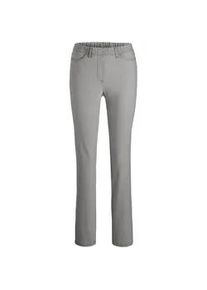 Regular-fit-Jeans GOLDNER "Klassische Jeansschlupfhose LOUISA", Damen, Gr. 42, N-Gr, grau (hellgrau), Obermaterial: 78% Baumwolle CO. 20% Polyester PES. 2% Elasthan EL., Jeans